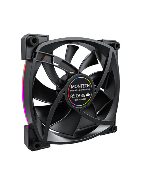 CASE FAN 140MM/AX140 PWM BLACK MONTECH