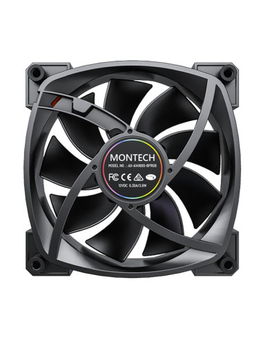 CASE FAN 140MM/AX140 PWM BLACK MONTECH