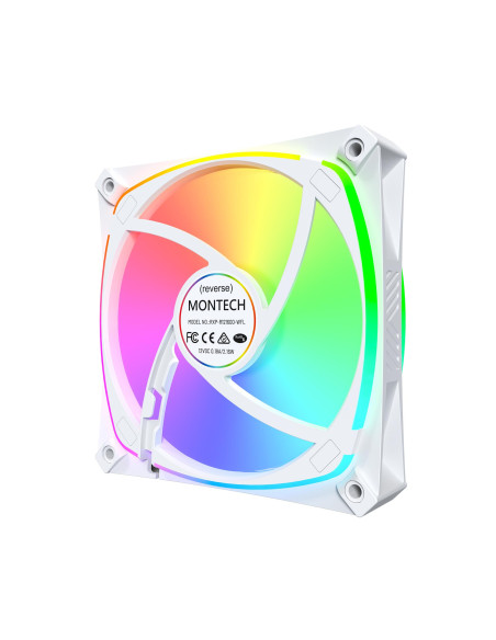 CASE FAN 120MM/RX120 PRO WHITE MONTECH