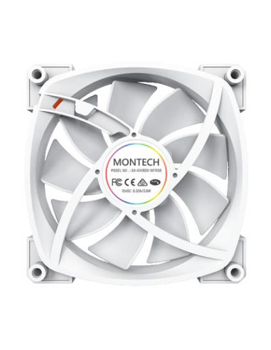 CASE FAN 140MM/AX140 PWM WHITE MONTECH