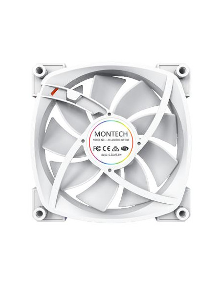 CASE FAN 140MM/AX140 PWM WHITE MONTECH