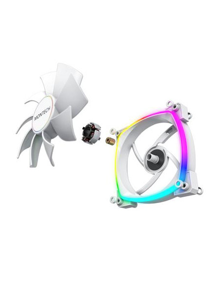 CASE FAN 140MM/AX140 PWM WHITE MONTECH