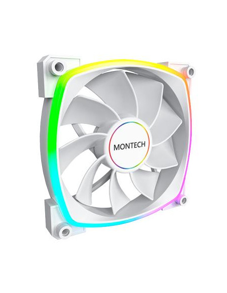 CASE FAN 140MM/RX140 PWM WHITE MONTECH