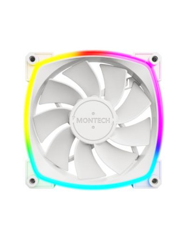 CASE FAN 120MM/RX120 PWM WHITE 3 IN 1 MONTECH