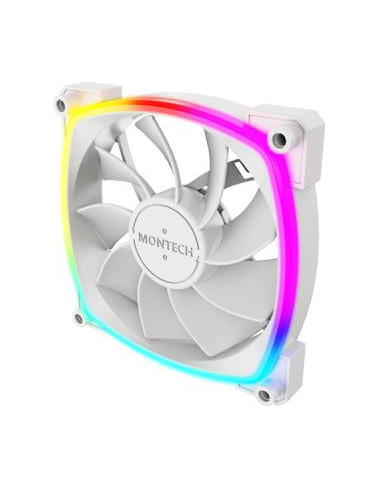 CASE FAN 120MM/RX120 PWM WHITE 3 IN 1 MONTECH