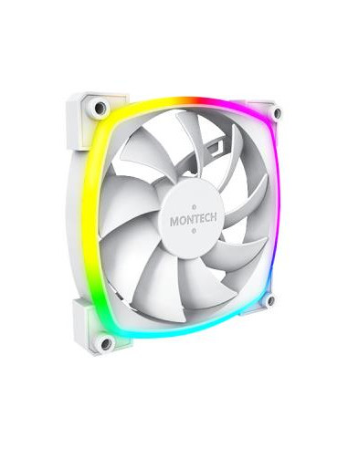 CASE FAN 120MM/AX120 PWM WHITE 3 IN 1 MONTECH