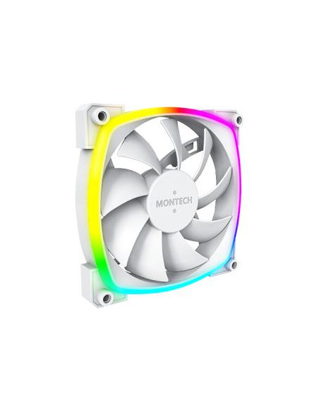 CASE FAN 120MM/AX120 PWM WHITE 3 IN 1 MONTECH