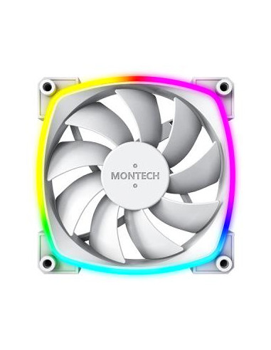 CASE FAN 120MM/AX120 PWM WHITE 3 IN 1 MONTECH
