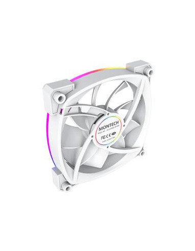 CASE FAN 120MM/AX120 PWM WHITE 3 IN 1 MONTECH