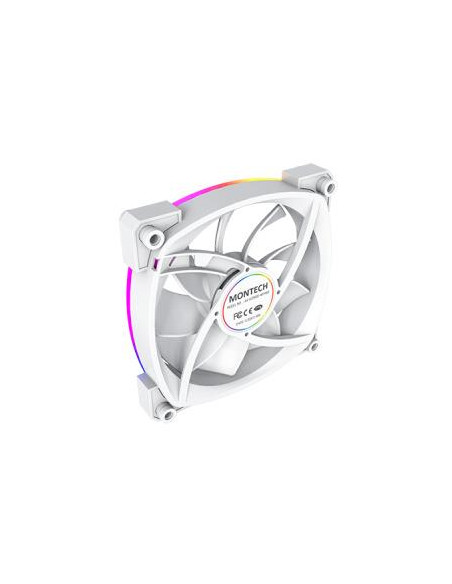 CASE FAN 120MM/AX120 PWM WHITE 3 IN 1 MONTECH