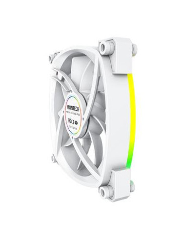 CASE FAN 120MM/AX120 PWM WHITE 3 IN 1 MONTECH