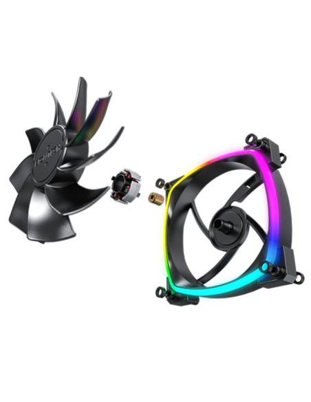 CASE FAN 120MM/RX120 PWM BLACK 3 IN 1 MONTECH