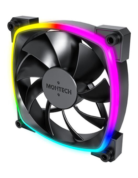 CASE FAN 120MM/AX120 PWM BLACK 3 IN 1 MONTECH