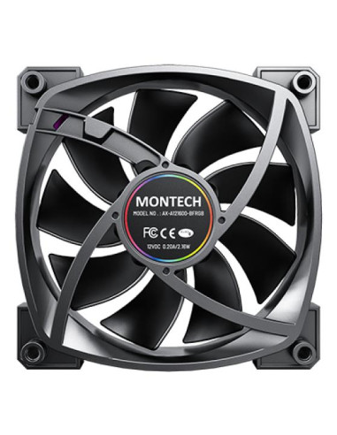 CASE FAN 120MM/AX120 PWM BLACK 3 IN 1 MONTECH