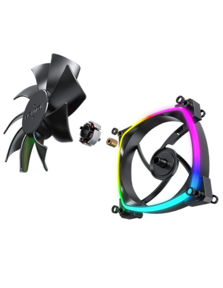 CASE FAN 120MM/AX120 PWM BLACK 3 IN 1 MONTECH