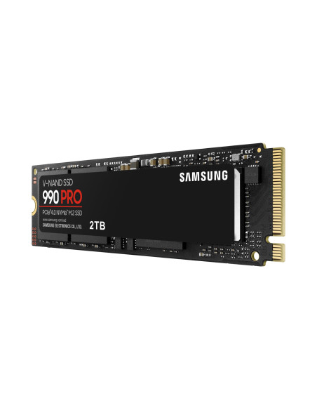 SSD, SAMSUNG, 990 PRO, 2TB, M.2, PCIE, NVMe, MLC, Write speed 6900 MBytes/sec, Read speed 7450 MBytes/sec, 2.3mm, TBW 1200 TB, 