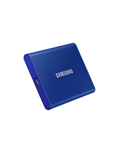 External SSD, SAMSUNG, T7, 2TB, USB 3.2, Write speed 1000 MBytes/sec, Read speed 1050 MBytes/sec, MU-PC2T0H/WW