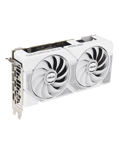 Graphics Card, ASUS, NVIDIA, GeForce RTX 5060, 8 GB, GDDR7, 128 bit, PCI Express 5.0, Active, DUAL-RTX5060-O8G-WHITE
