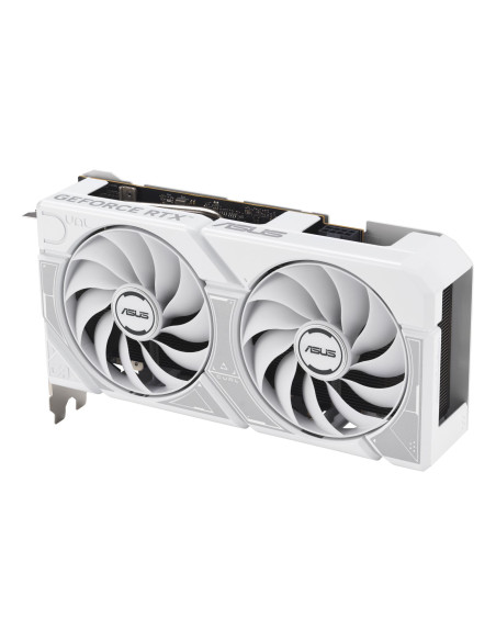 Graphics Card, ASUS, NVIDIA, GeForce RTX 5060, 8 GB, GDDR7, 128 bit, PCI Express 5.0, Active, DUAL-RTX5060-O8G-WHITE