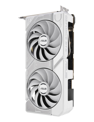 Graphics Card, ASUS, NVIDIA, GeForce RTX 5060, 8 GB, GDDR7, 128 bit, PCI Express 5.0, Active, DUAL-RTX5060-O8G-WHITE