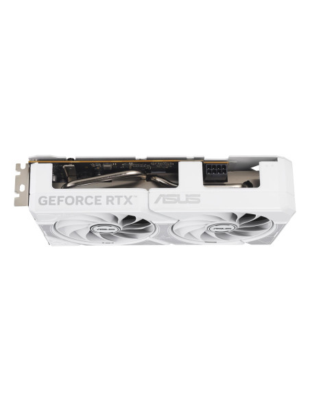 Graphics Card, ASUS, NVIDIA, GeForce RTX 5060, 8 GB, GDDR7, 128 bit, PCI Express 5.0, Active, DUAL-RTX5060-O8G-WHITE