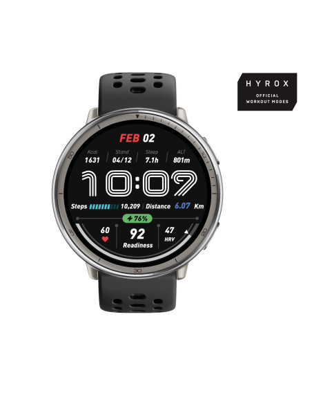 SMARTWATCH AMAZFIT ACTIVE 2/A2437 BLK SIL. W2437GL7N HUAMI