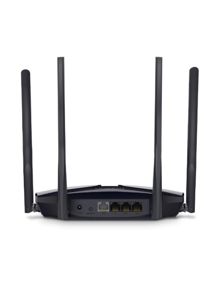 Wireless Router, MERCUSYS, MR70X, Wi-Fi 6 (802.11ax), Data speed 1800 Mbit/s, Ethernet WAN Yes, WAN connection type RJ-45, Ethe