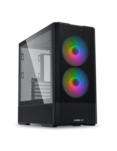 Case, LIAN LI, LANCOOL 207, MidiTower, Case product features Transparent panel, Not included, ATX, MicroATX, MiniITX, Colour Bl