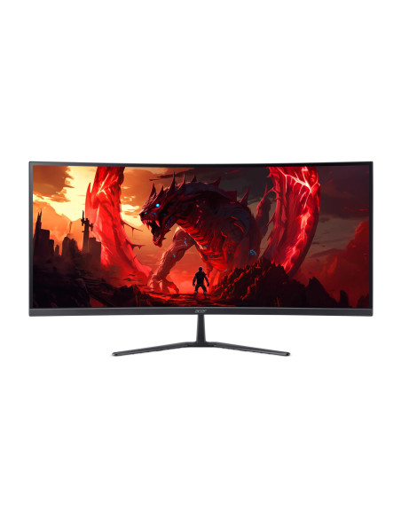 LCD Monitor, ACER, 34 ", 3440 x 1440 pixels, UltraWide Quad HD, Native aspect ratio 21:9, LCD, Curved, UM.CE0EE.009