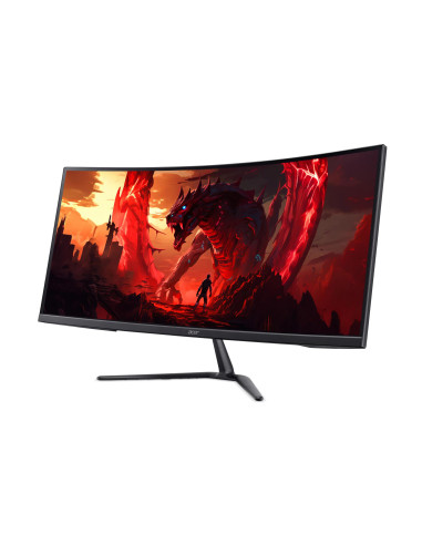 LCD Monitor, ACER, 34 ", 3440 x 1440 pixels, UltraWide Quad HD, Native aspect ratio 21:9, LCD, Curved, UM.CE0EE.009