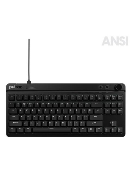 KEYBOARD USB XBOARD MS TKL/ANSI BLACK XBMS01 PULSAR
