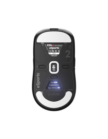 MOUSE USB OPTICAL WRL X2A/ES SIZE2 BLACK PX2AES21 PULSAR