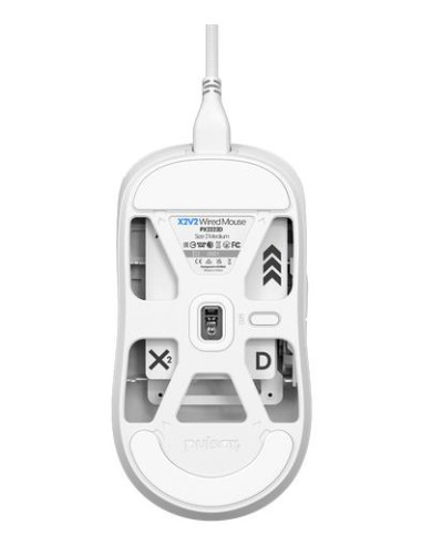 MOUSE USB OPTICAL X2/MEDIUM WHITE PX2222D PULSAR
