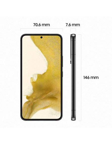 MOBILE PHONE GALAXY S22/128GB BLACK SM-S901B SAMSUNG