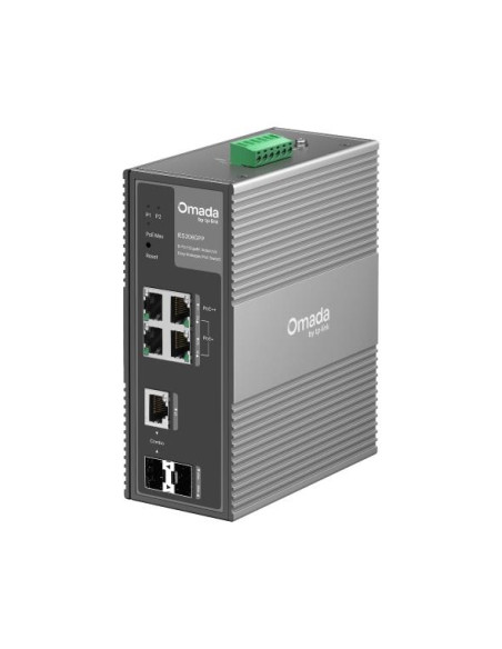 Switch, TP-LINK, Switch type Managed, Rack mounting Yes, 4xRJ-45 ports, RJ-45 Ports Type Gigabit Ethernet (10/100/1000), 1xComb