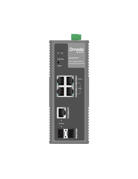 Switch, TP-LINK, Switch type Managed, Rack mounting Yes, 4xRJ-45 ports, RJ-45 Ports Type Gigabit Ethernet (10/100/1000), 1xComb