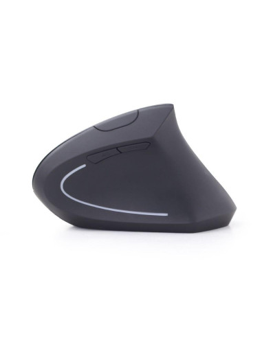 MOUSE USB OPTICAL WRL BLACK/ERGONOMIC MUSW-ERGO-01 GEMBIRD