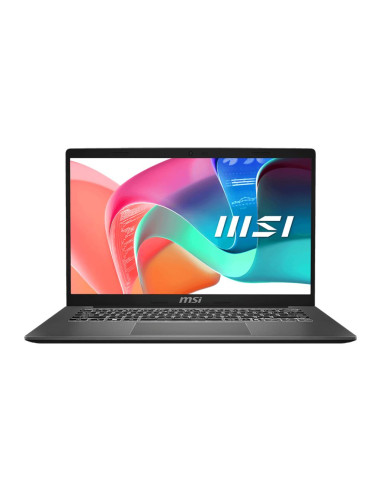 Notebook, MSI, Modern, 14 F13MG, CPU Core i5, i5-1334U, 1300 MHz, 14", 1920x1080, RAM 16GB, DDR4, 3200 MHz, SSD 512GB, Intel Ir