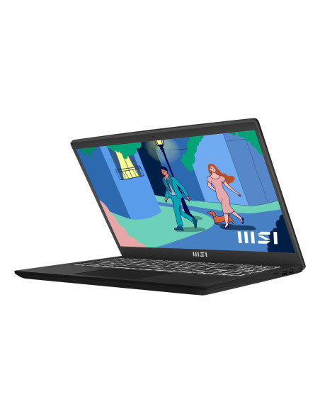 Notebook, MSI, Modern, 15 B7M, CPU AMD RyzenT 7, 7730U, 2 GHz, 15.6 ", 1920 x 1080 pixels, RAM 16 GB, DDR4-SDRAM, SSD 1000 GB, 