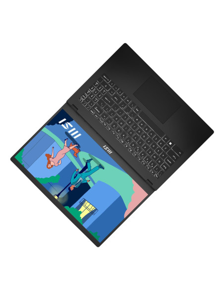 Notebook, MSI, Modern, 15 B7M, CPU AMD RyzenT 7, 7730U, 2 GHz, 15.6 ", 1920 x 1080 pixels, RAM 16 GB, DDR4-SDRAM, SSD 1000 GB, 