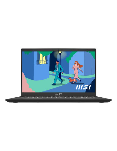 Notebook, MSI, Modern, 15 B7M, CPU AMD RyzenT 7, 7730U, 2 GHz, 15.6 ", 1920 x 1080 pixels, RAM 16 GB, DDR4-SDRAM, SSD 1000 GB, 