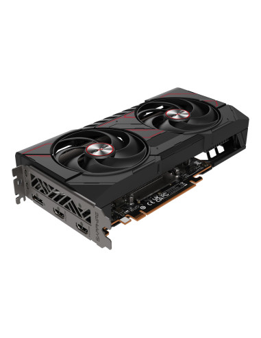 Graphics Card, SAPPHIRE, AMD Radeon RX 9060 XT, 16 GB, GDDR6, 128 bit, PCIE 5.0 16x, GPU 2700 MHz, Dual Slot Fansink, 2xHDMI, 1