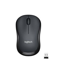 MOUSE USB OPTICAL WRL M220/SILENT B/G 910-004878 LOGITECH