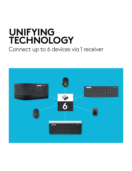 MOUSE BLUETH OPTICAL M720/TRIATHLON 910-004791 LOGITECH