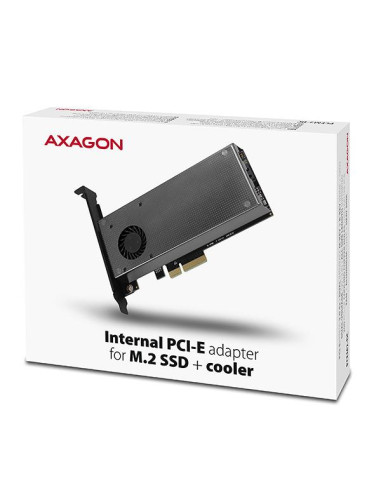 SSD ACC ADAPTER NVME/SATA/M.2/PCIE SP&LP PCEM2-DC AXAGON