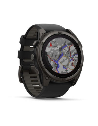 SMARTWATCH FENIX 8 SAPP. SOLAR/BLACK/GRAY 010-02907-11 GARMIN