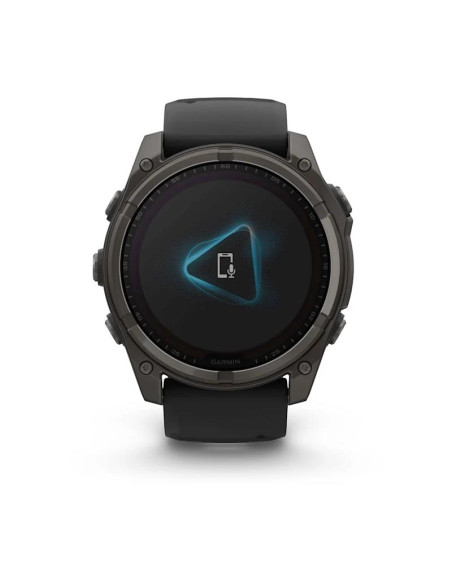SMARTWATCH FENIX 8 SAPP. SOLAR/BLACK/GRAY 010-02907-11 GARMIN