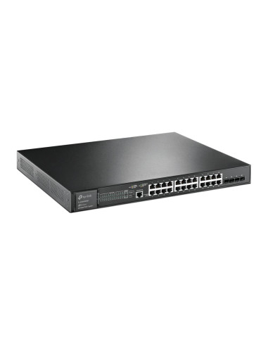 Switch, TP-LINK, Omada, TL-SG3428XMP, Type L2+, Rack, 4xSFP+, 1xConsole, 1, PoE+ ports 24, 384 Watts, TL-SG3428XMP