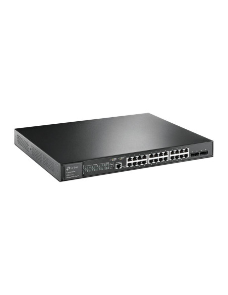 Switch, TP-LINK, Omada, TL-SG3428XMP, Type L2+, Rack, 4xSFP+, 1xConsole, 1, PoE+ ports 24, 384 Watts, TL-SG3428XMP