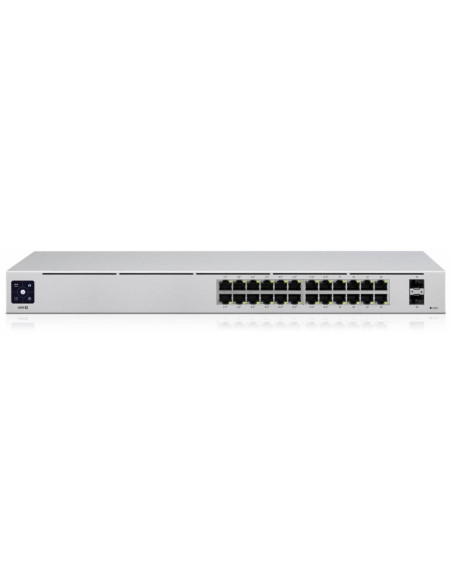 Switch, UBIQUITI, USW-Pro-24-PoE, Type L3, Desktop/pedestal, Rack, 24x10Base-T / 100Base-TX / 1000Base-T, 2xSFP+, PoE ports 24,